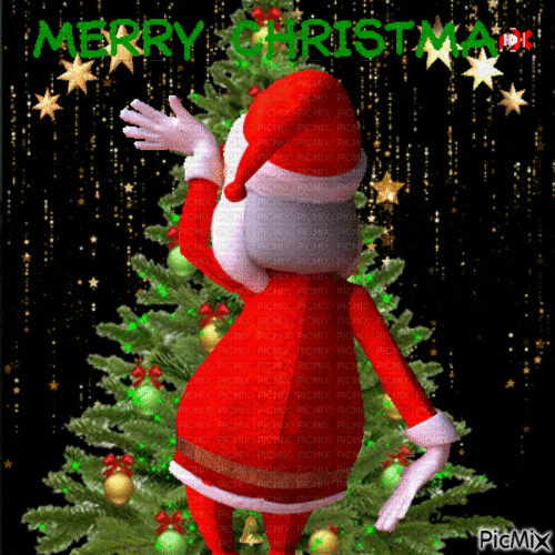 Merry Christmas! - Animovaný GIF zadarmo