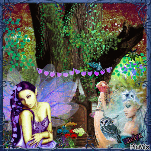 Fairy tale fantasy - Gratis animerad GIF