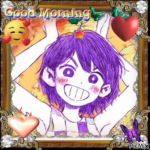 Kel Omori Good Morning - Gratis geanimeerde GIF