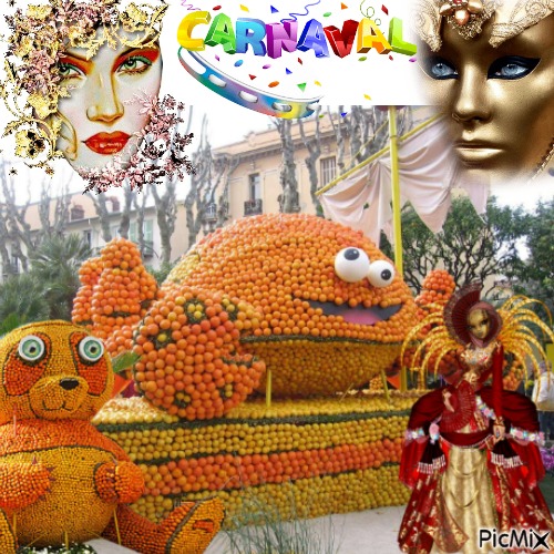 carnaval de menton - фрее пнг