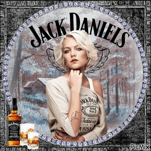 Jack daniels whiskey - GIF animasi gratis