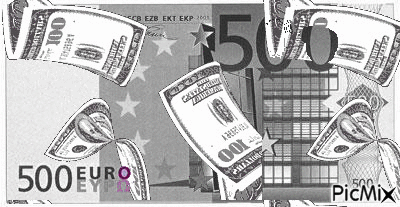 500 euro - Besplatni animirani GIF