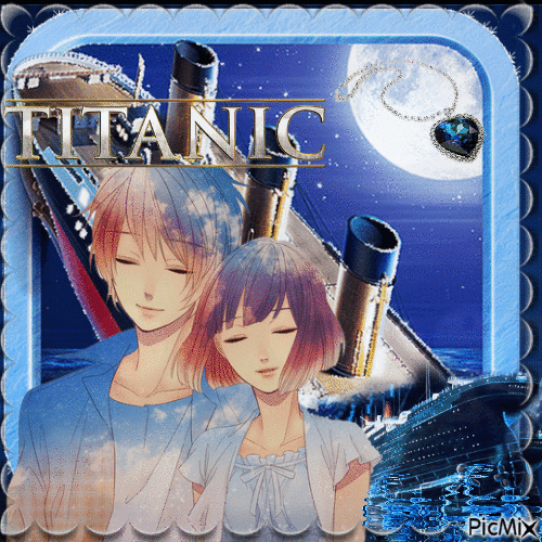 Titanic votre couple préféré - Бесплатный анимированный гифка