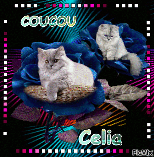 ma creation pour toi Celia ♥♥♥ - Бесплатни анимирани ГИФ