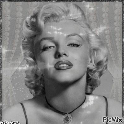Marilyn monroe - Zdarma animovaný GIF