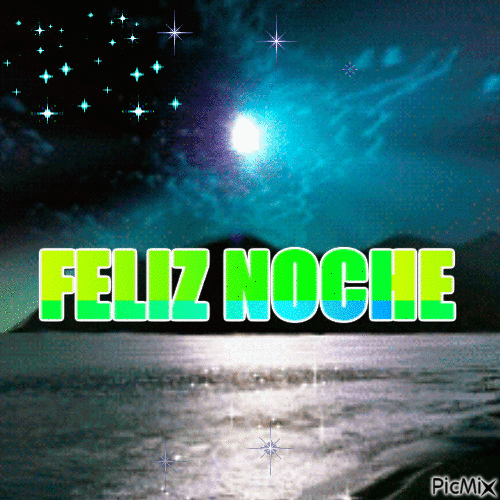 Feliz Noche - Free animated GIF