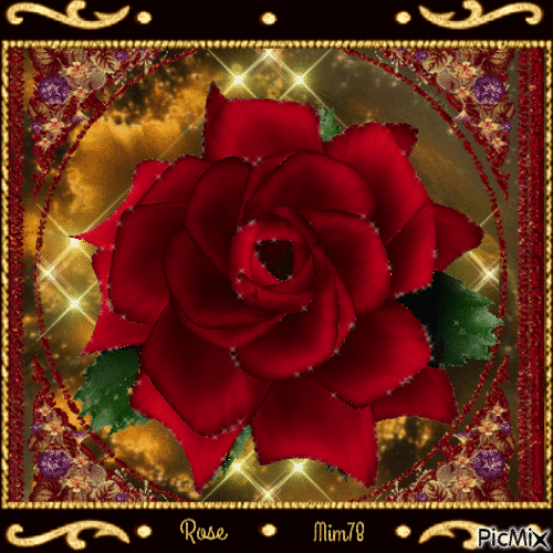 belle rose - Bezmaksas animēts GIF