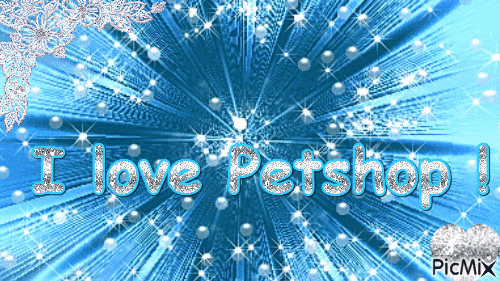 I love Petshop - GIF animé gratuit