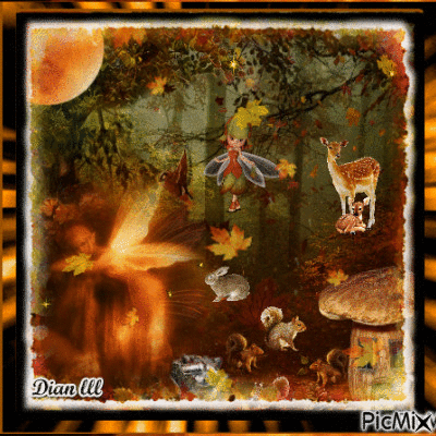 The Enchanted Forest. - Ücretsiz animasyonlu GIF