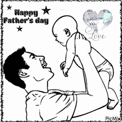 Happy Fathers Day - Безплатен анимиран GIF