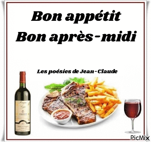Bon appétit - Besplatni animirani GIF