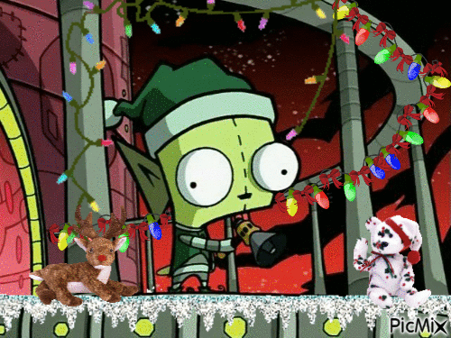 gir christmas (tumblr request) - Gratis animerad GIF