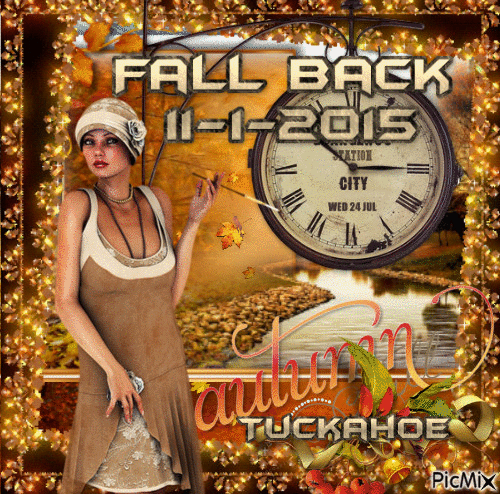 FALL BACK 11-1-2015 - Gratis animerad GIF