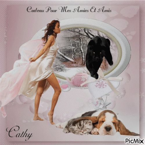 sublime Cathy merci beaucoup - 免费动画 GIF