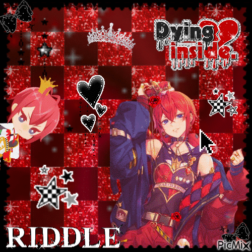 Riddle Rosehearts - Безплатен анимиран GIF