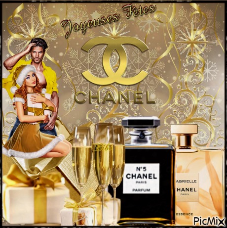 BONNES FETES By Chanel - zdarma png