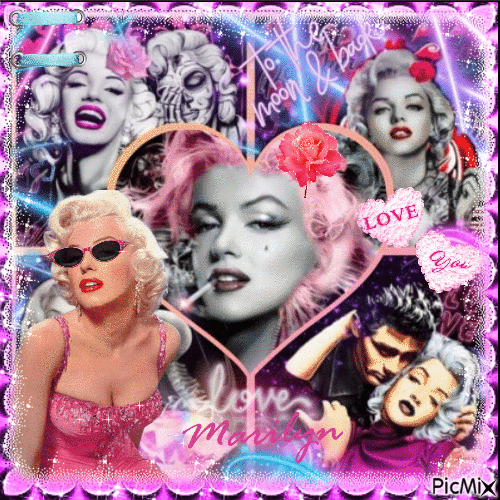 Marilyn Collage - Ilmainen animoitu GIF