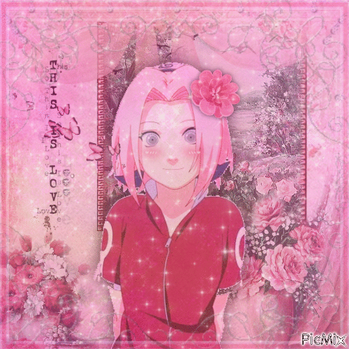 Sakura Haruno - Gratis geanimeerde GIF