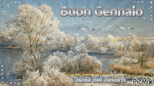 Buon Gennaio - 免费动画 GIF