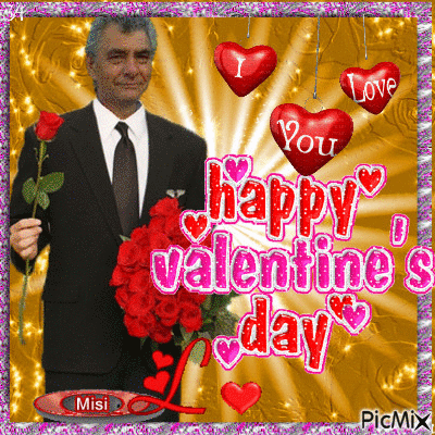 Happy Valentine's day - Bezmaksas animēts GIF