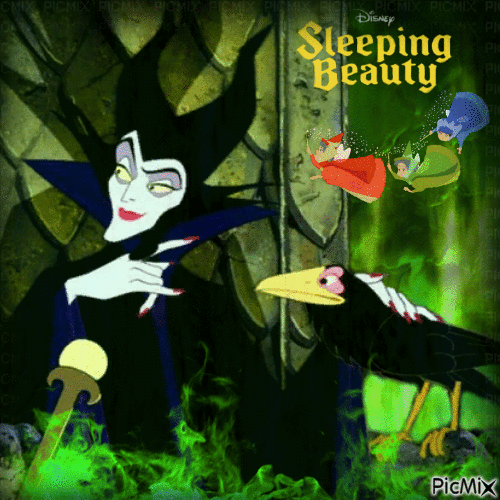Sleeping Beauty - GIF animate gratis