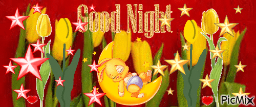 good night - GIF animado gratis