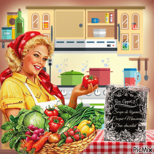 ❁Des légumes pour la soupe❁ - Δωρεάν κινούμενο GIF