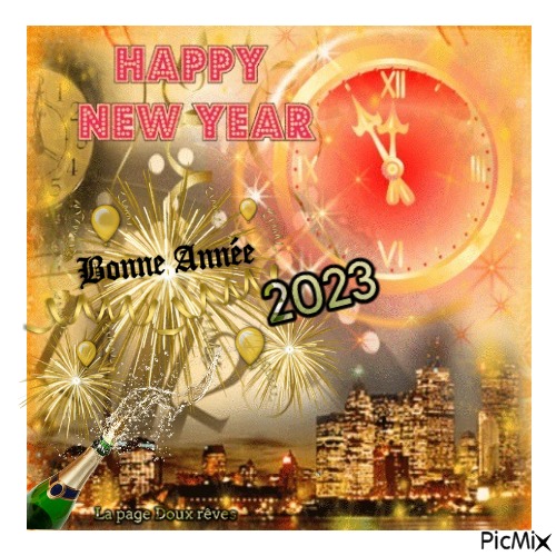 Nouvelle Année 2023 - gratis png