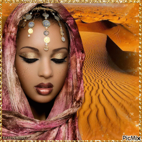 Sahara Gold - GIF เคลื่อนไหวฟรี