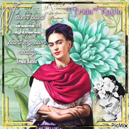 Frida Kahlo - png gratuito
