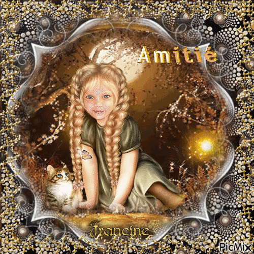Amitié 💖💖💖 - Gratis animeret GIF