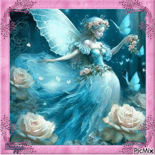 blue fairy - Бесплатный анимированный гифка