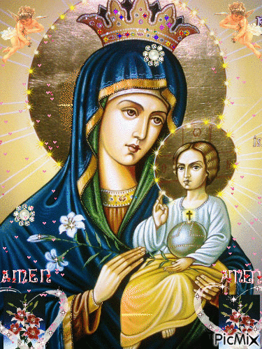 JESUS AND MARY - Ingyenes animált GIF