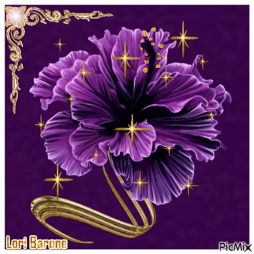 Golden Purple - Gratis animeret GIF