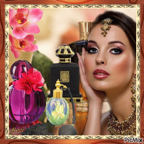 The world of oriental perfumes... - Gratis geanimeerde GIF