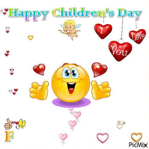 Happy Children's Day - Free animated GIF - PicMix