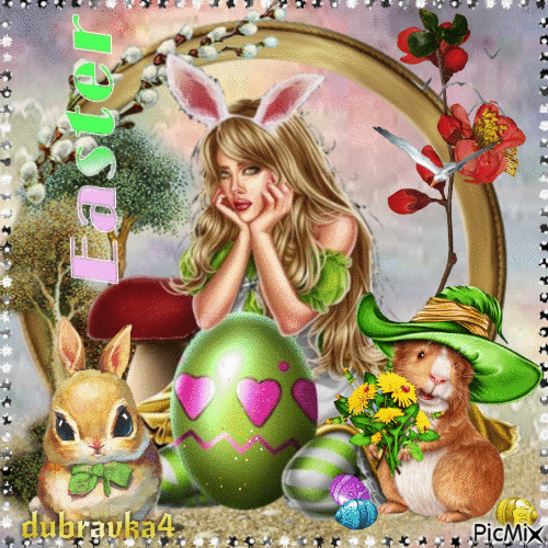 Easter !  23/02/22 - Gratis animeret GIF