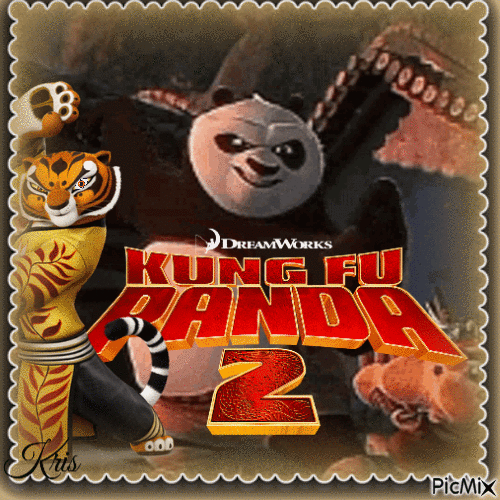 Kung Fu Panda 2 - GIF animasi gratis