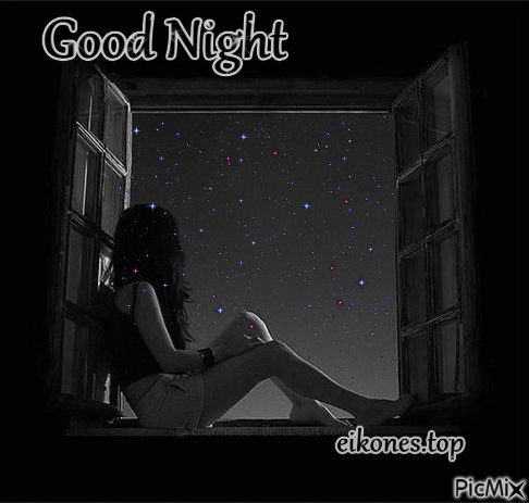 Good night - GIF animado gratis