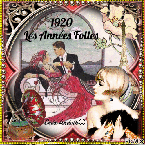 1920 - LES ANNEES FOLLES - Free animated GIF