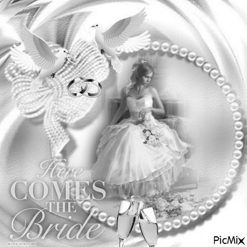 Here comes the Bride - gratis png