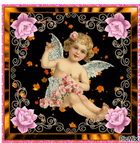 Angel baby girl - Gratis animeret GIF