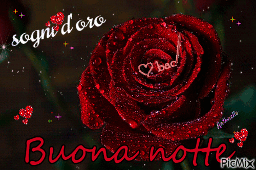 Dolce notte.Nell - GIF animate gratis