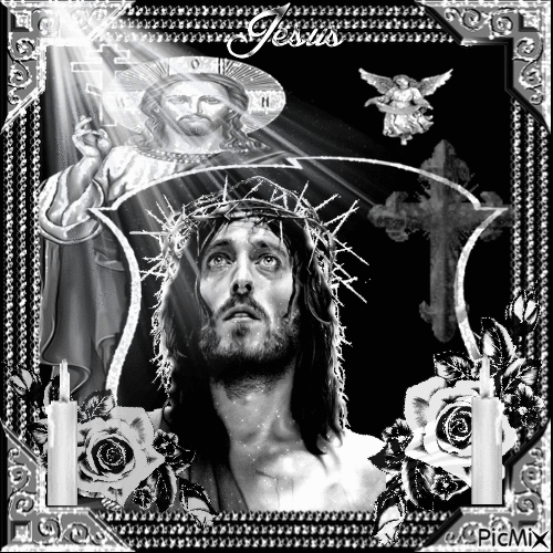 Jésus, Esprit de Bénédiction - Безплатен анимиран GIF