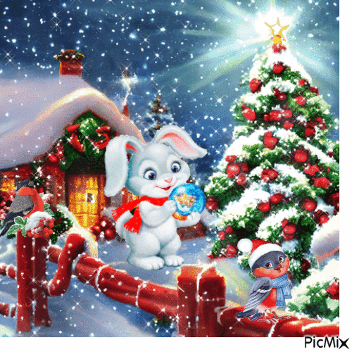 Christmas - Bezmaksas animēts GIF