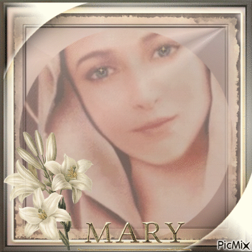 Mary, Muttergottes - Darmowy animowany GIF