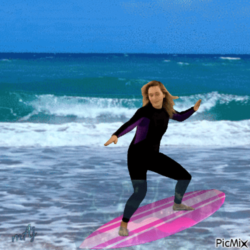 Concours "Surf" - Gratis geanimeerde GIF