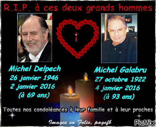 hommage a deux grands - Free animated GIF