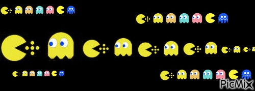 Pac Maaaaaaaaaaan ! <3 - Ilmainen animoitu GIF