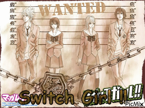 switch girl - GIF animasi gratis